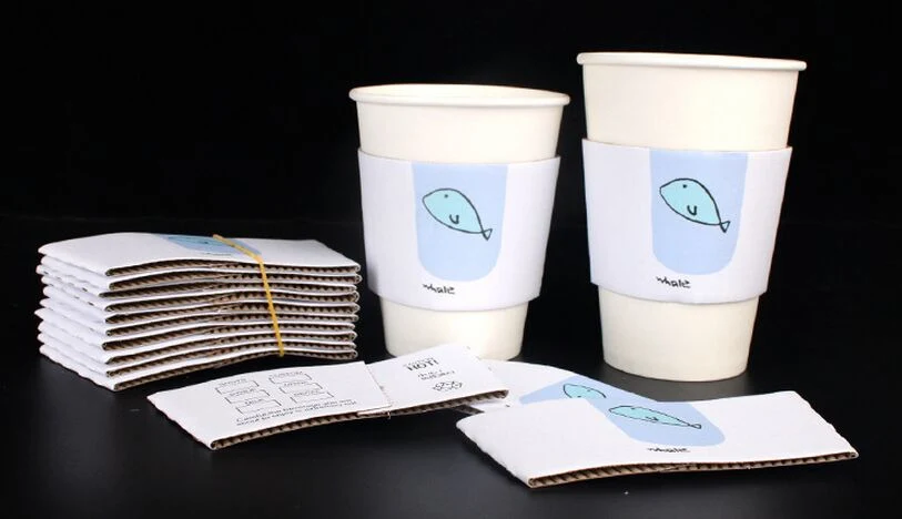 Take Away Coffee Paper Cup Insulation Sleeve